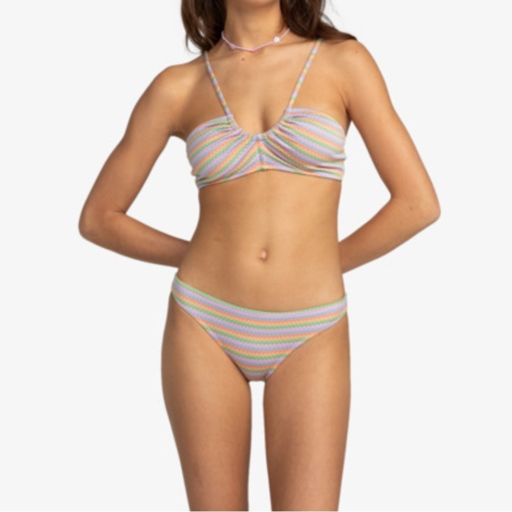 NWT Roxy Bikini Bottoms L